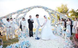 明星婚礼布置蓝色,明星婚礼的浪漫布置揭秘